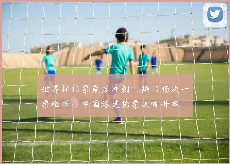 世界杯门票最后冲刺：热门场次一票难求，中国球迷抢票攻略升级